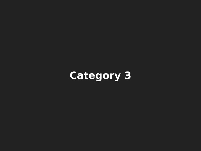 Category 3